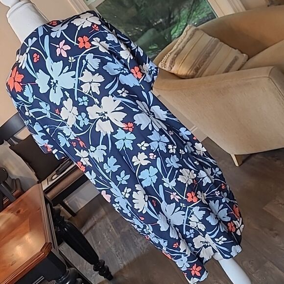 Time and Try sz M(8-10) floral dress with 2 side pockets - Picture 4 of 10